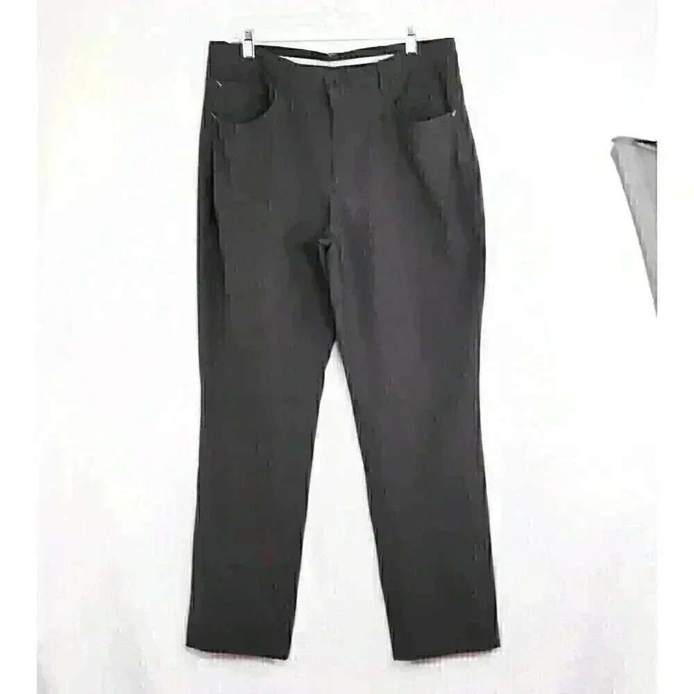 Foot Joy FJ Golf Pants Men’s Athletic Fit Size 35X32 Black Stretch Sports